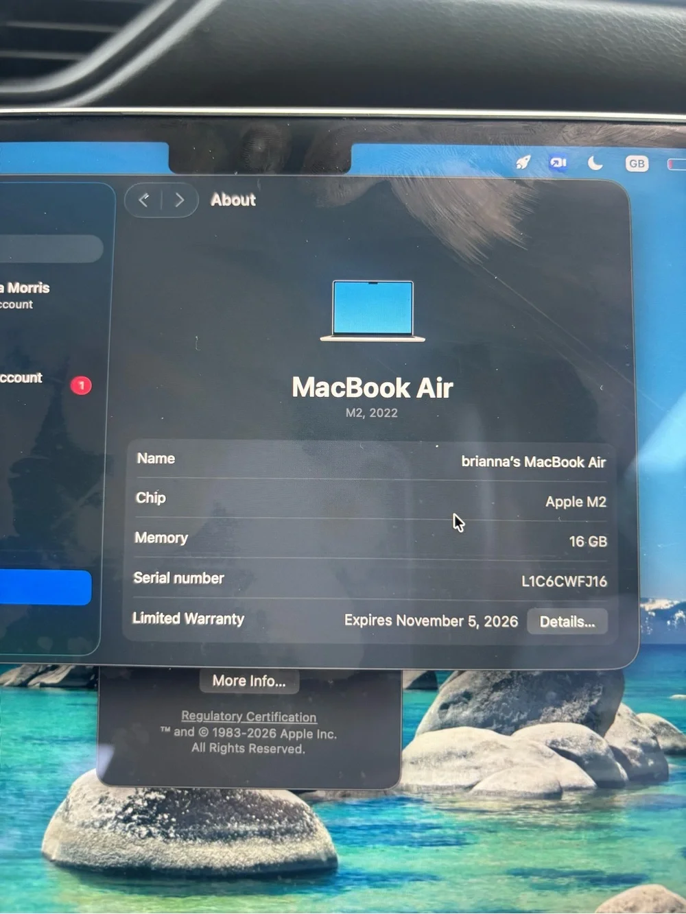 Apple macbook air
